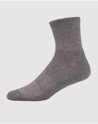 Pussyfoot - 9 Pack Unisex Sport Quarter Crew Socks