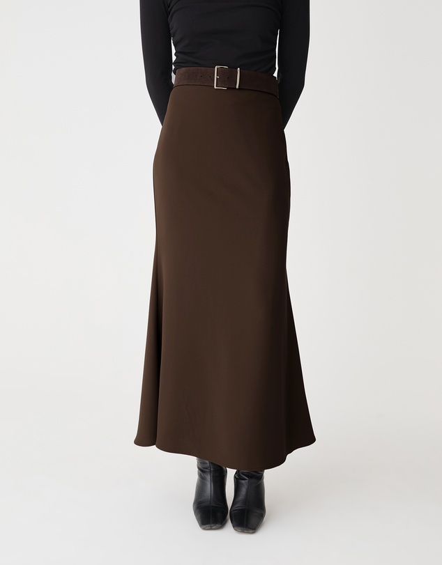 Forcast - Caris Flared Maxi Skirt