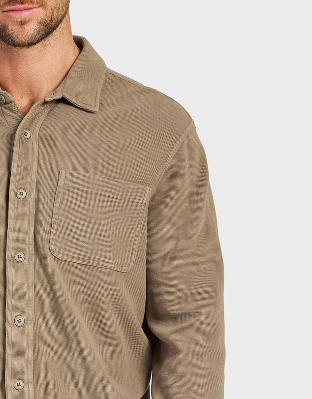 Academy Brand - Carlos Cotton Waffle Shirt