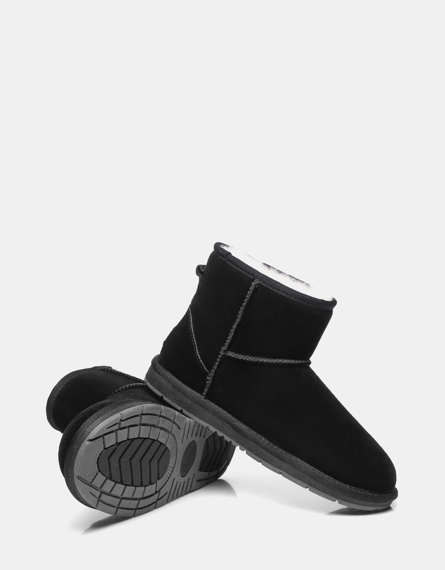 EVERAU - Australian Shepherd Ugg Mini Classic Suede Cow Suede Upper UGG Boots