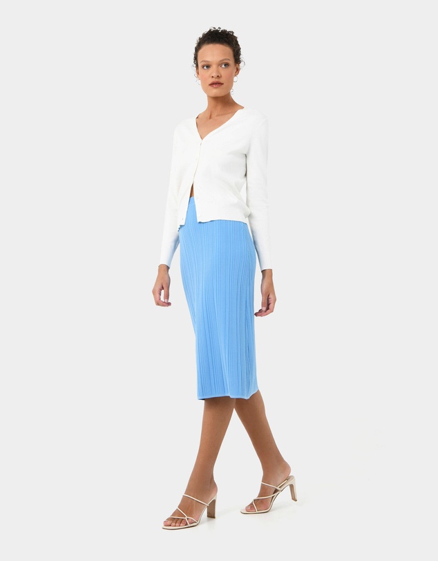 Forcast - Cosette Rib Knit Skirt