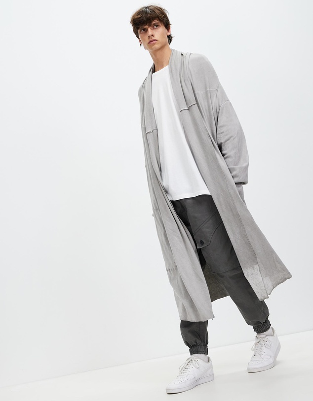 Surrounded By Ghosts - The Aikinite Hooded Rib Knit Cardigan