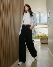 DRICOPER DENIM - Finley Loose Blue Stripe Shirt