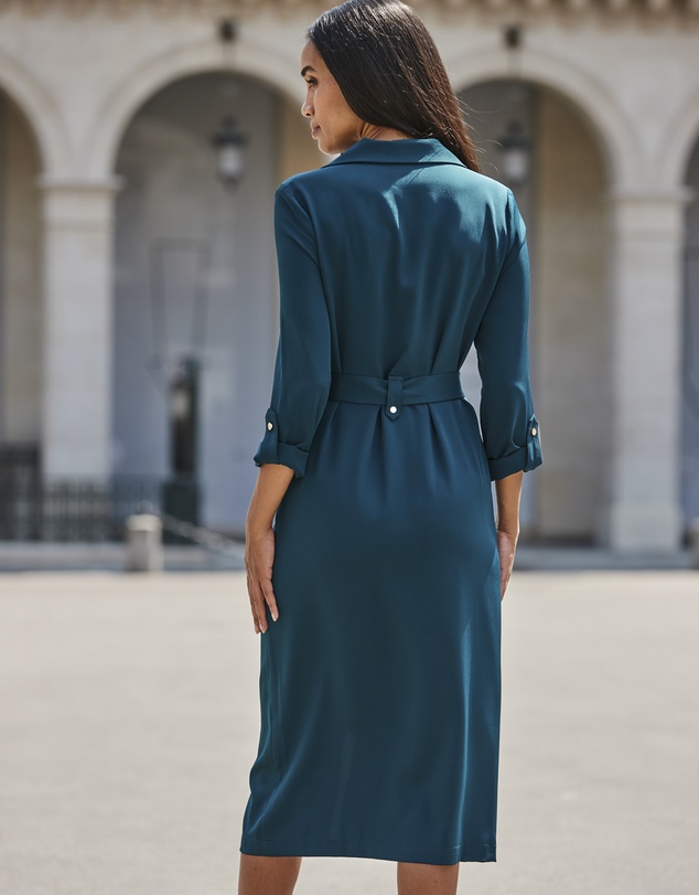 Sosandar - Utility Shirt Dress