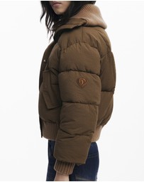 Desigual - Padded bomber jacket
