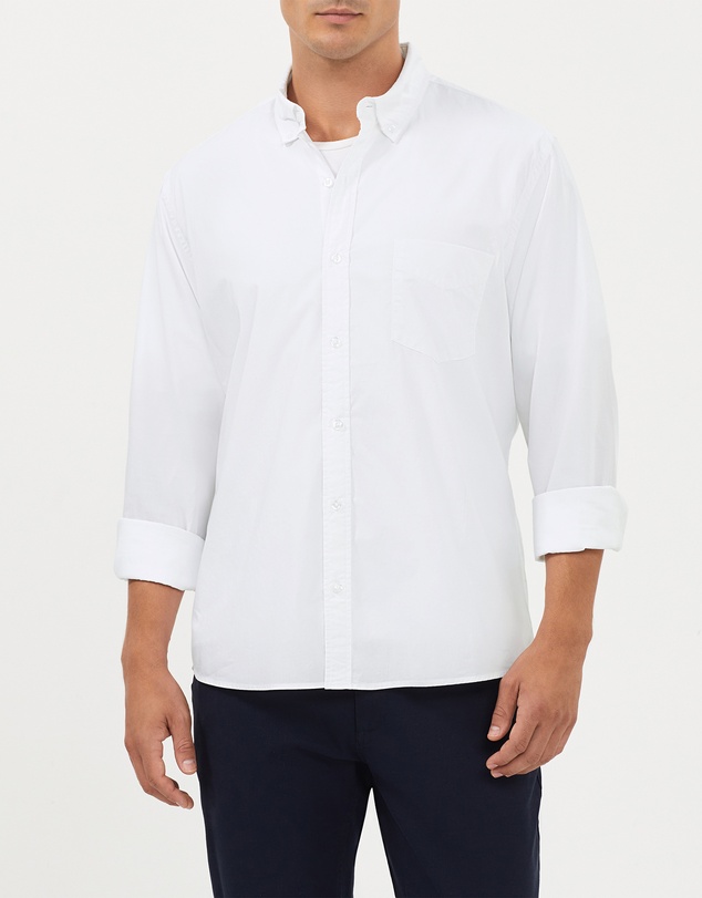 Van Heusen - Washed Poplin Casual Shirt