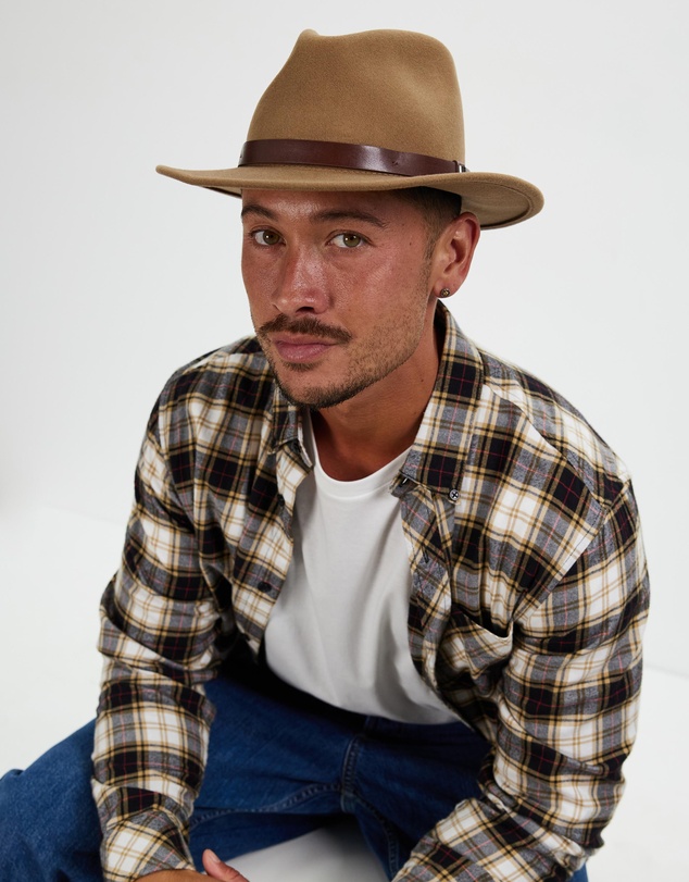 Brixton - ICONIC EXCLUSIVE - Adjustable Messer Fedora