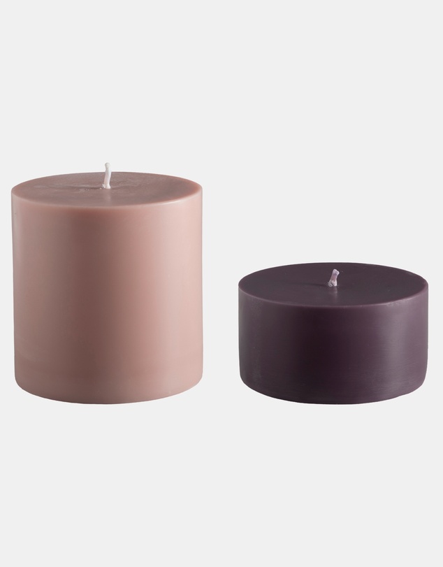 porter green - escc large pillar candle soy-blend unscented candles