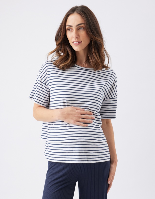 Ripe Maternity - Claudette Nursing Tee