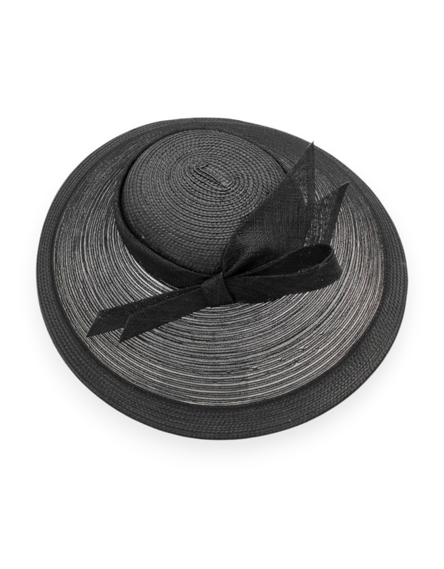 Morgan & Taylor - Josephine Fascinator in Black