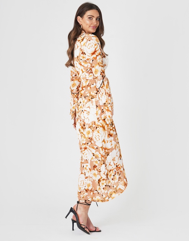 Amelius - Golden Flower Dress