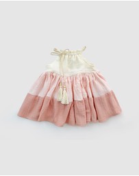 WITH LOVE FOR KIDS - Cotton Muslin Dress - Babies - Kids