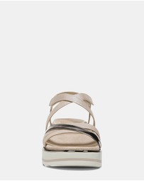 Vionic - Kellyn Flatform Sandal - Moonlight Linen