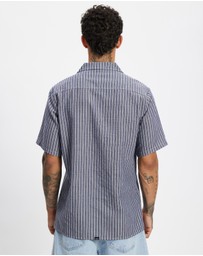 Thrills - Gardens Stripe Bowling Shirt