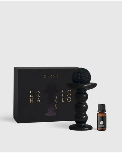 Black Blaze - Halo Lava Rock Diffuser Set