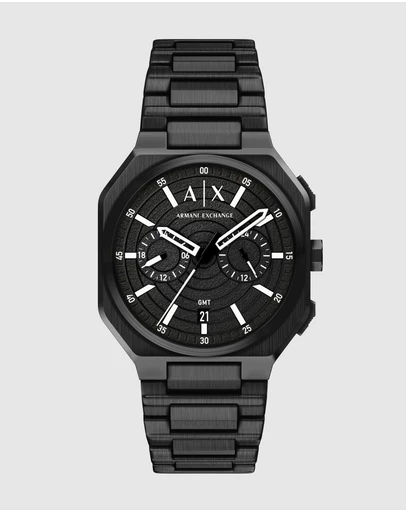 Armani Exchange - Black Chronograph Watch