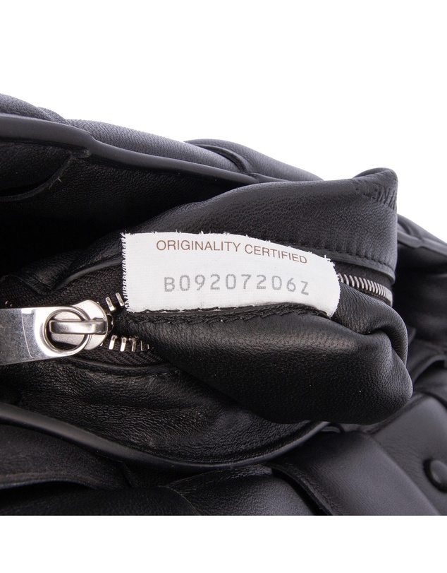 Pre-Loved by Azura Reborn - Pre-Loved Nappa Intrecciato Padded Chain Cassette Satchel