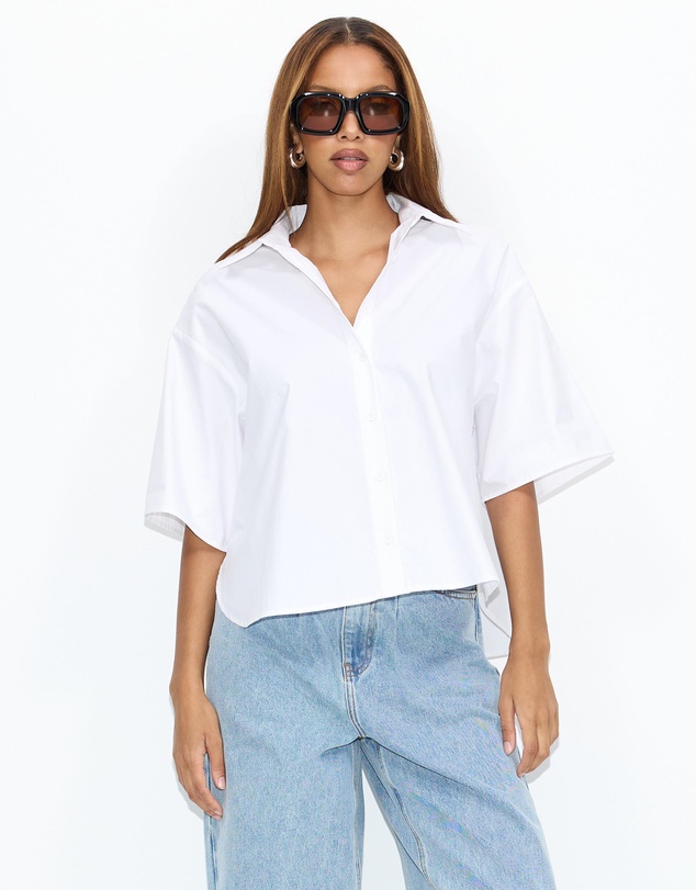 Dazie - Harbour Cotton Oversized Shirt
