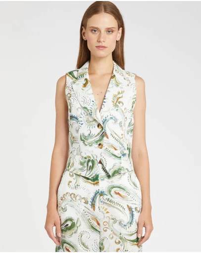 Marella - Verdant Muse Waistcoat