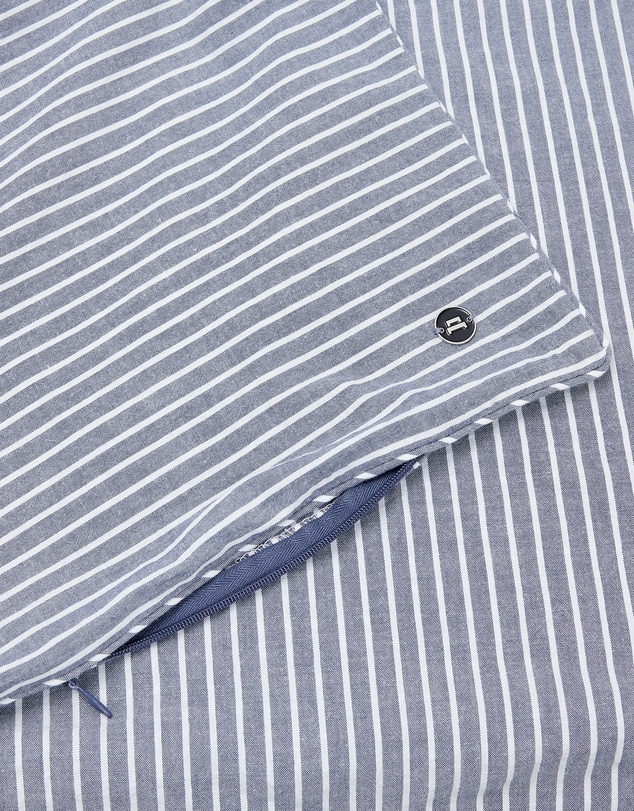 Sheet Society - Leo Washed Cotton Stripe Quilt Cover Set