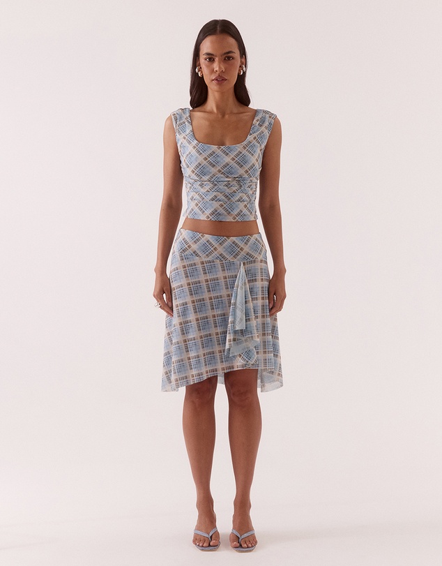 SOVERE - Novalyn Plaid Skirt