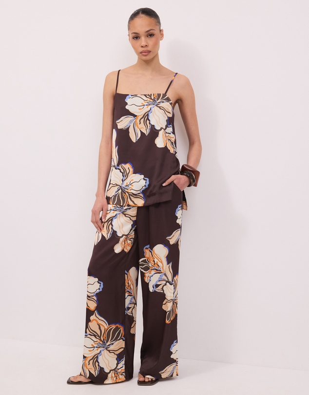 Calli - Ivy Satin Pants