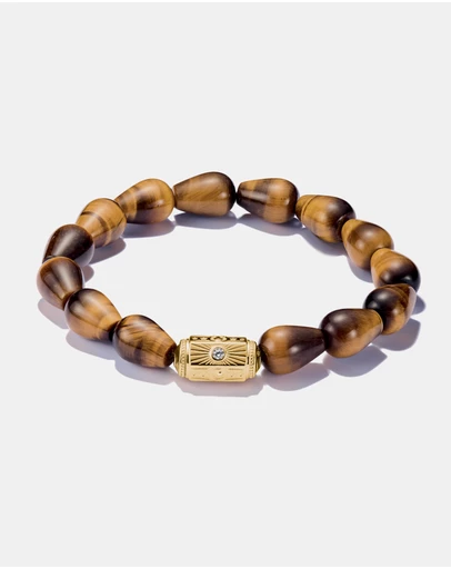 THOMAS SABO - THOMAS SABO Bead Bracelet with Tigers Eye