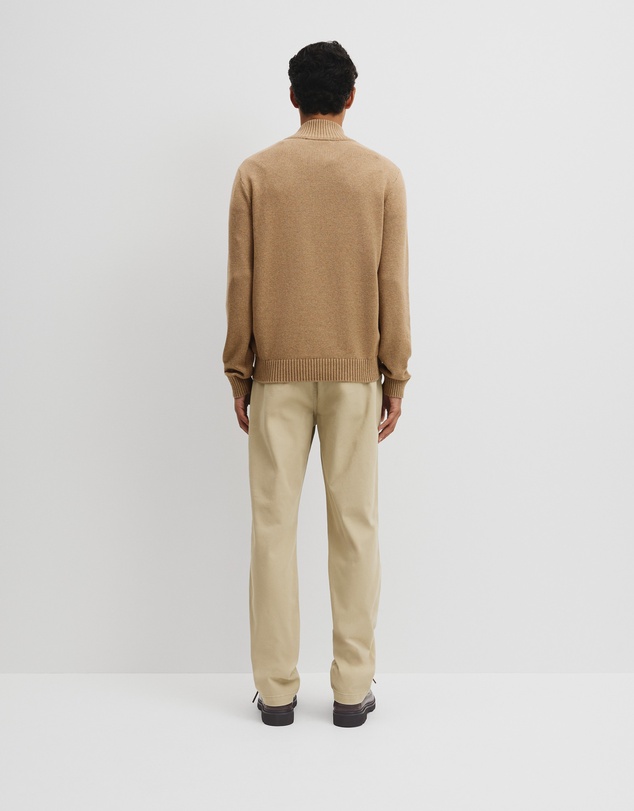 Country Road - Australian Good Earth Cotton Half Zip Knit