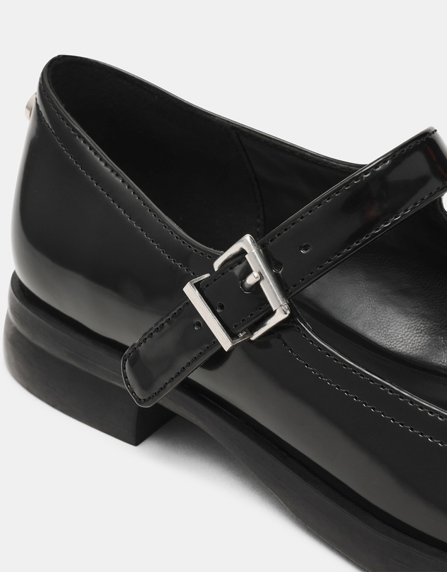 Steve Madden - Dominic Black Mary Janes