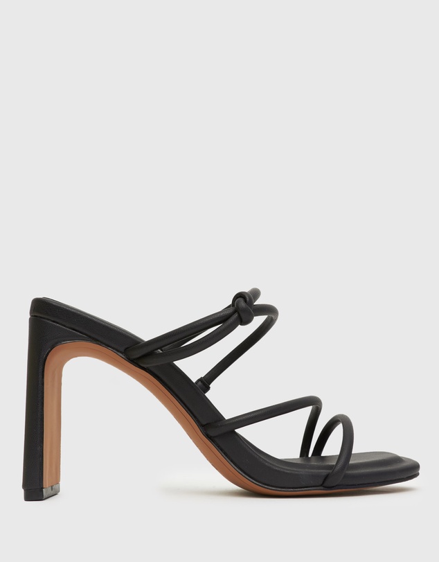 Betts - Cleopatra High-Heeled Strappy Mules