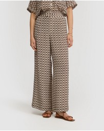 Oxford - Abigail Printed Pants