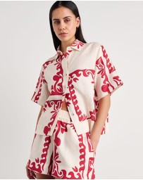 Jag - Wave Linen Shirt - ICONIC EXCLUSIVE