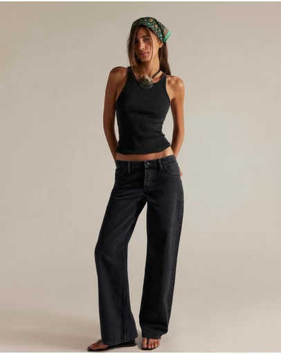 Free People - Tennessee Low Rise BF Jeans