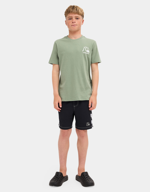 Quiksilver - Boys 8 to 16 Original Co T-Shirt