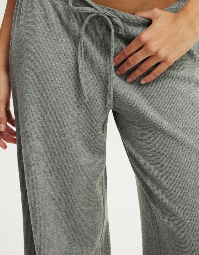 Cotton On Body - Super Soft Waffle Wide Leg Pant