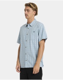 Billabong - Mens Sundays Jacquard Short Sleeve Shirt