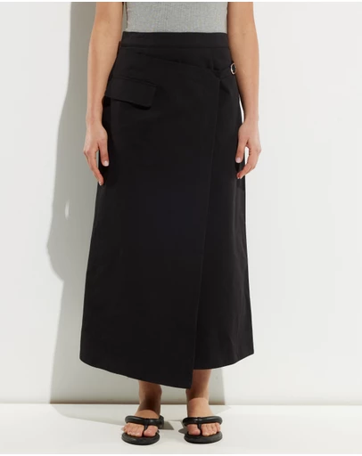 Calli - Tara Midi Twill Skirt