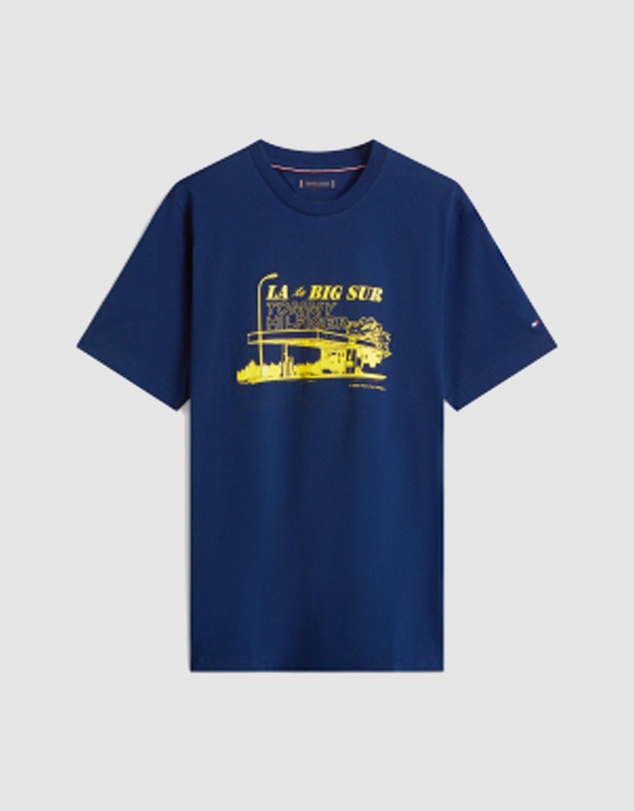 Tommy Hilfiger - Photo Print Jersey Crew Neck T-Shirt
