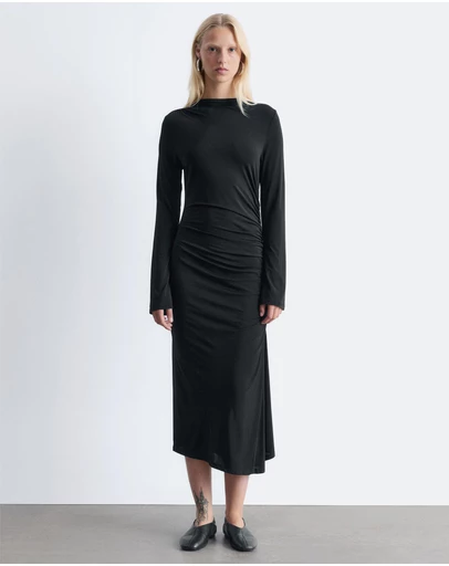 & Other Stories - Gathered Midi Dress