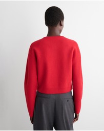 COS - Boiled-Wool Cardigan