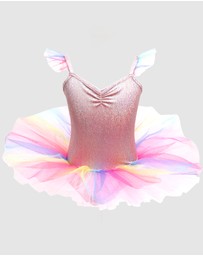 Pink Poppy - Unicorn Dreamer Rainbow Party Tutu