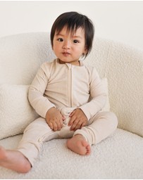 Kynd Baby - Day or Night Onesie in Neutral Sunrise