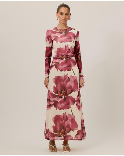 Pink Flower Print