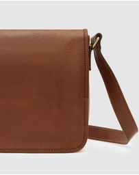 Republic of Florence - The Aurelian Brown Leather Messenger