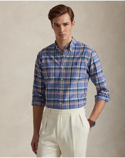 Polo Ralph Lauren - Custom Fit Tattersall Oxford Shirt