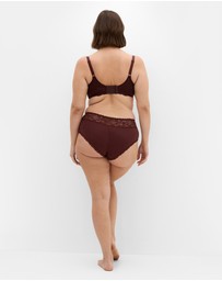 City Chic - Iris 3 Pack Cotton Cheeky Panty