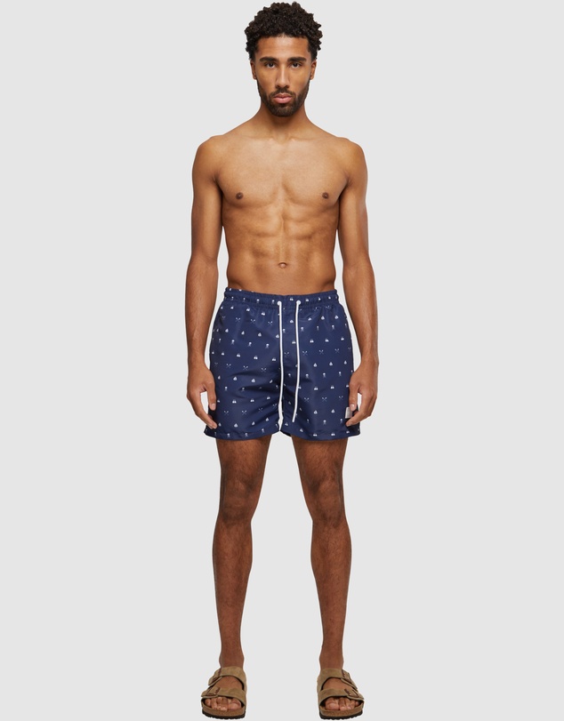 Urban Classics - Pattern Swim Shorts