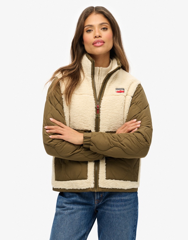 Superdry - Fleece Hybrid Jacket