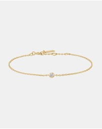 Ania Haie - Gold Sparkle Bezel Bracelet