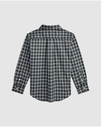 Polo Ralph Lauren - Plaid Cotton Poplin Shirt - ICONIC EXCLUSIVE - Kids
